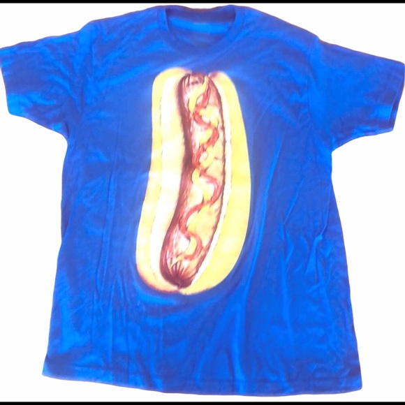 Men’s L Hot Dog Ann Arbor T-Shirt Co. Large Tee - Picture 4 of 4